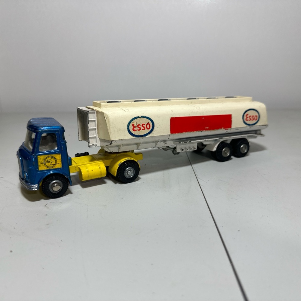 Rare Vintage Dinky Toys AEC Army Articulated Lorry And Tanker Made In England